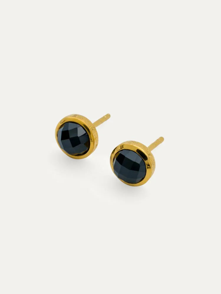 Spinel Dome Earrings