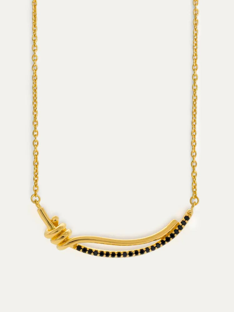 Twirl Spinel Necklace