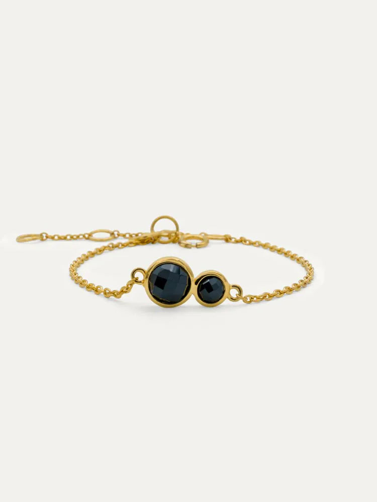 Spinel Dome Duo Bracelet